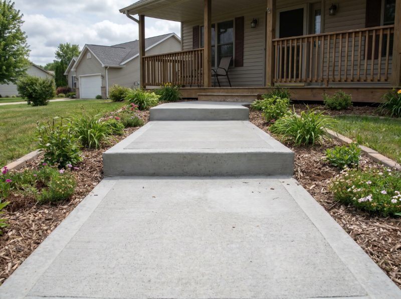 Concrete Walkways in Raleigh