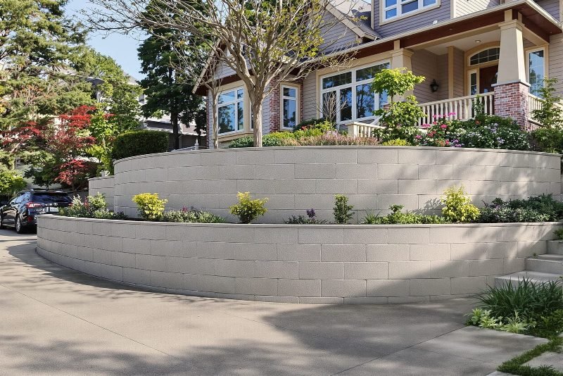 Retaining Walls project — Raleigh, North Carolina